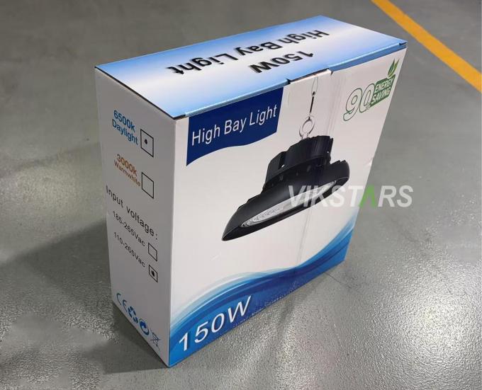 Pour la vente en gros LED UFO High Bay Lights Entrepôt d'usine d'éclairage Lampes OVNI IP65 Lampes imperméables 10