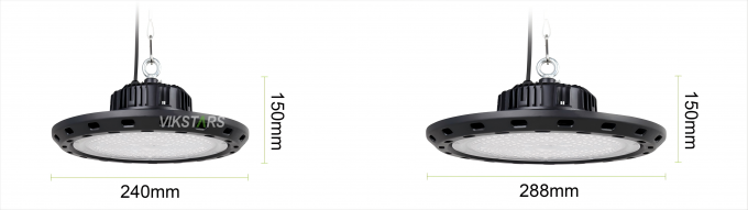 Lumières haute baie de haute qualité 100W 150W 200W Conception classique pour le projet d'entrepôt d'éclairage industriel 6