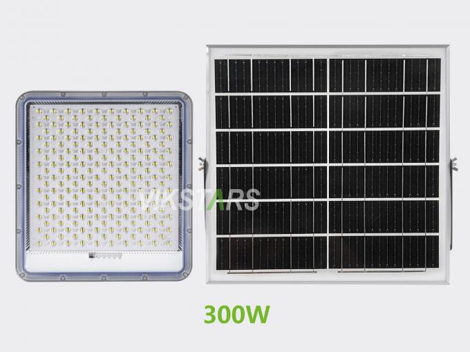 Lumières solaires en aluminium 100w 200w 300w 400w Pour les villages de jardin entrepôt IP66 imperméable à l'eau 3
