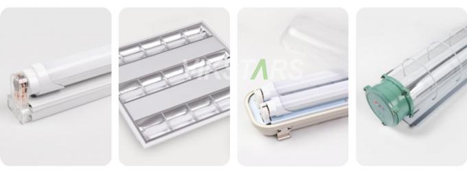 Tube T8 36W 110lm/w Garantie 3 ans Lampes linéaires LED IP20 1200mm Pour bureau Supermarché 10