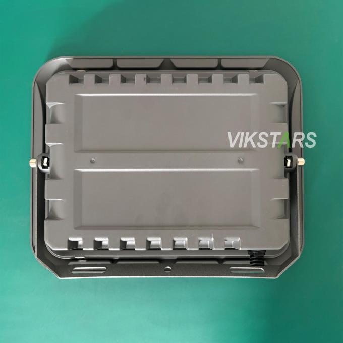 Projecteur solaire 100W 200W 300W 400W à forte vente avec lentille PC Éclairage extérieur rural IP65 Lampes solaires de jardin étanches 7