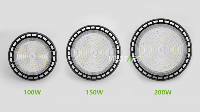 Le prix le moins cher UFO High Bay Lights 100W 150W 200W Pour l'usine d'atelier d'entrepôt 2