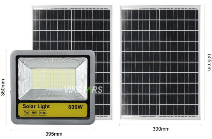 600w 800w Lumières solaires d'inondation Éclairage de stade Extérieur Réflecteurs solaires haute puissance 7