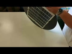 Lumière solaire de jardin d'UFO avec Polonais 300W IP65 extérieur pour le paysage de route de jardin de parc