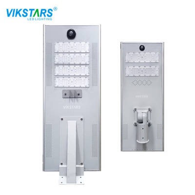 acheter Éclairage solaire intégré de route de Grey Housing Color For Garden de réverbère de LED fabrication en ligne