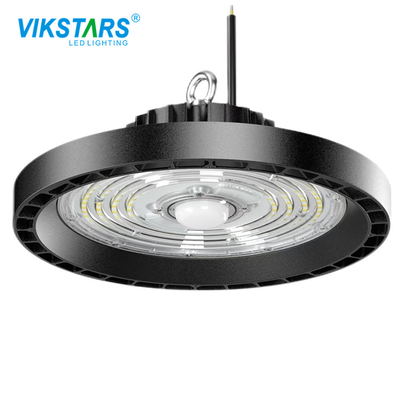 acheter Lumière élevée 75w de baie d'UFO de capteur de mouvement avec la caisse de logement en aluminium noire IP65 fabrication en ligne