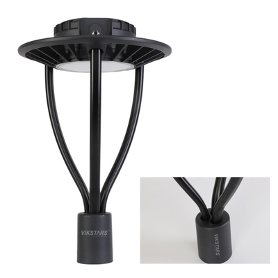 acheter le jardin du rond 120w allume la couleur du noir 100lm/W la cour de parc communautaire fabrication en ligne