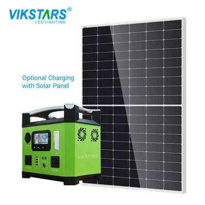 acheter Alimentation d'énergie portative de la maison 1000w de l'énergie de système mobile de stockage avec le panneau solaire fabrication en ligne
