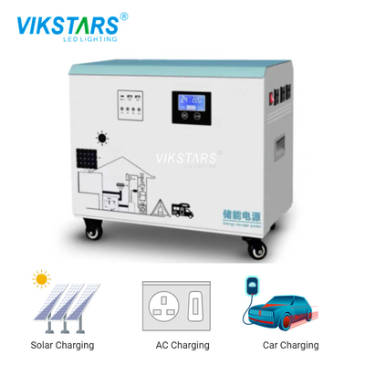 acheter Système solaire portatif élevé de la capacité 3000w pour le remplissage extérieur à la maison fabrication en ligne