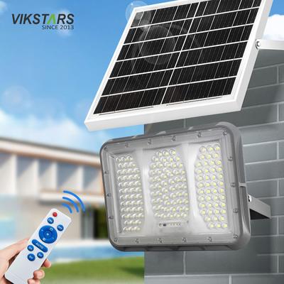 acheter Projecteur solaire 100W 200W 300W 400W à forte vente avec lentille PC Éclairage extérieur rural IP65 Lampes solaires de jardin étanches fabrication en ligne