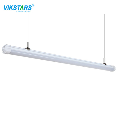 acheter plafond léger linéaire suspendu pendant 12PCS ROHS Gray Housing de 1200mm LED fabrication en ligne