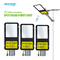300w 400w 500w Solar Powered Street Lights Populaire Split IP65 Pour la route / le jardin