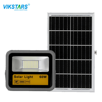 IP66 imperméable extérieur durable de la lumière d'inondation solaire 60w pour des jardins à la maison