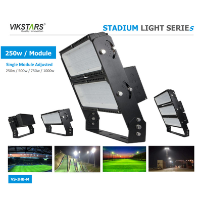 6500K Module réglable Sports Champs à LED lampes de crue 250w 500w 750w