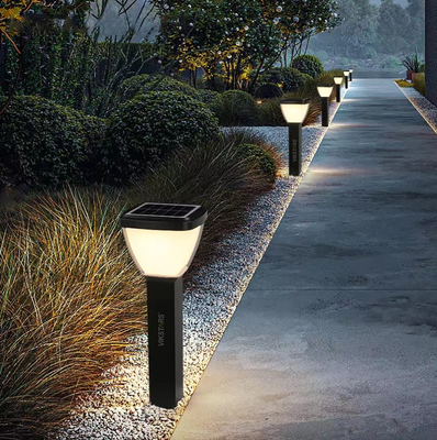 Puissantes lampes solaires à LED pour jardin extérieur imperméable à l'eau IP65