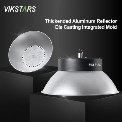 Prix le moins cher 100w 150w 200w 300w UFO High Bay Lights Avec Réflecteurs