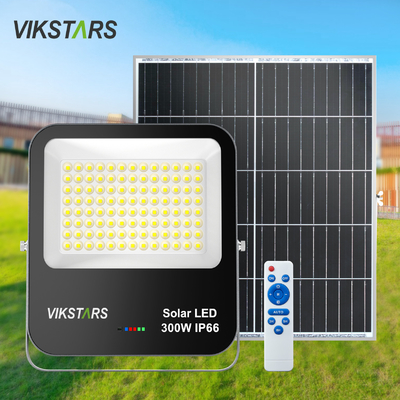 Remplacement de la batterie 60w 100w 200w 300w Lampes solaires avec couvercle en verre