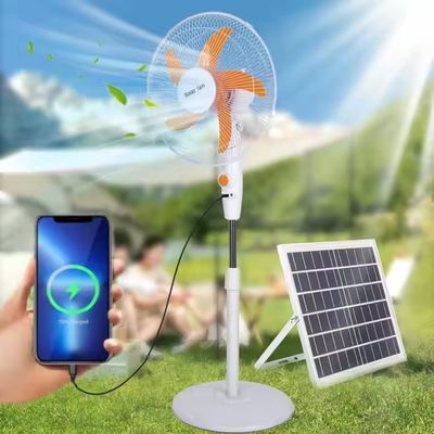 Ventilateur solaire de 16 pouces alimenté par l' énergie solaire pour le camping
