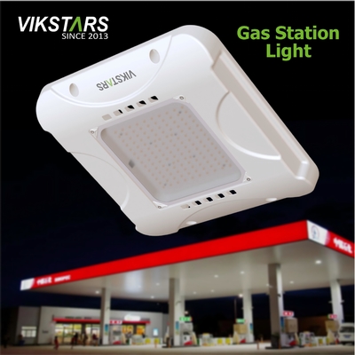 Feux de station-service à LED haute qualité 135lm/w 100W 150W 200W, supportant le kit de lampe SKD et les feux de canopée pour stations-service