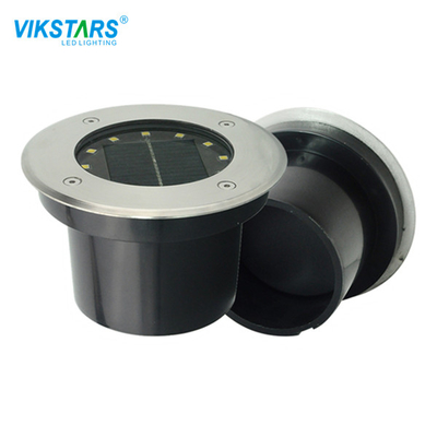 6V/ lumière souterraine solaire 300lm de 0.6W LED à l'acier inoxydable 480lm