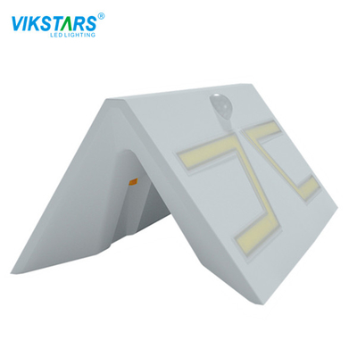 lumières 5W solaires pour la distance de détection de logement du matériel 8m d'ABS de passage couvert